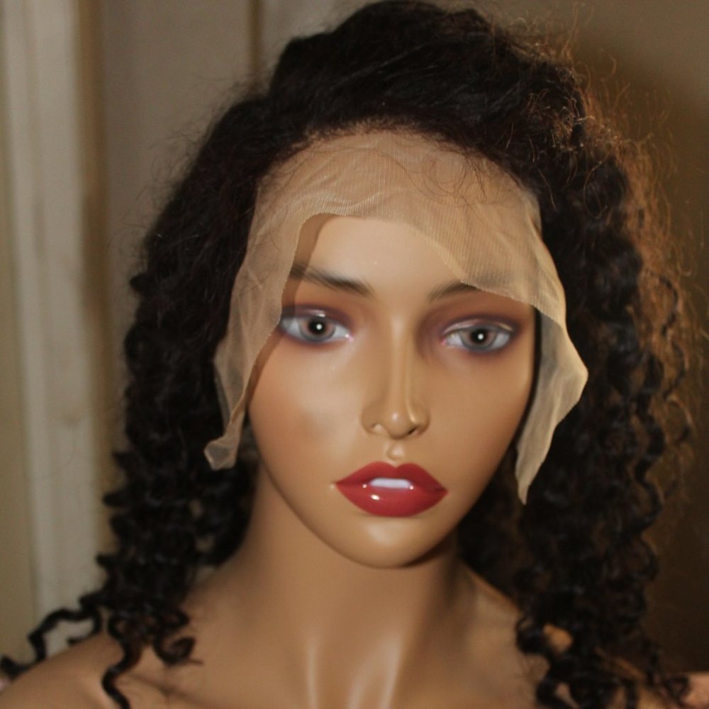 Deep Wave Lace Frontal Wig 20 Inches 13*6 lace